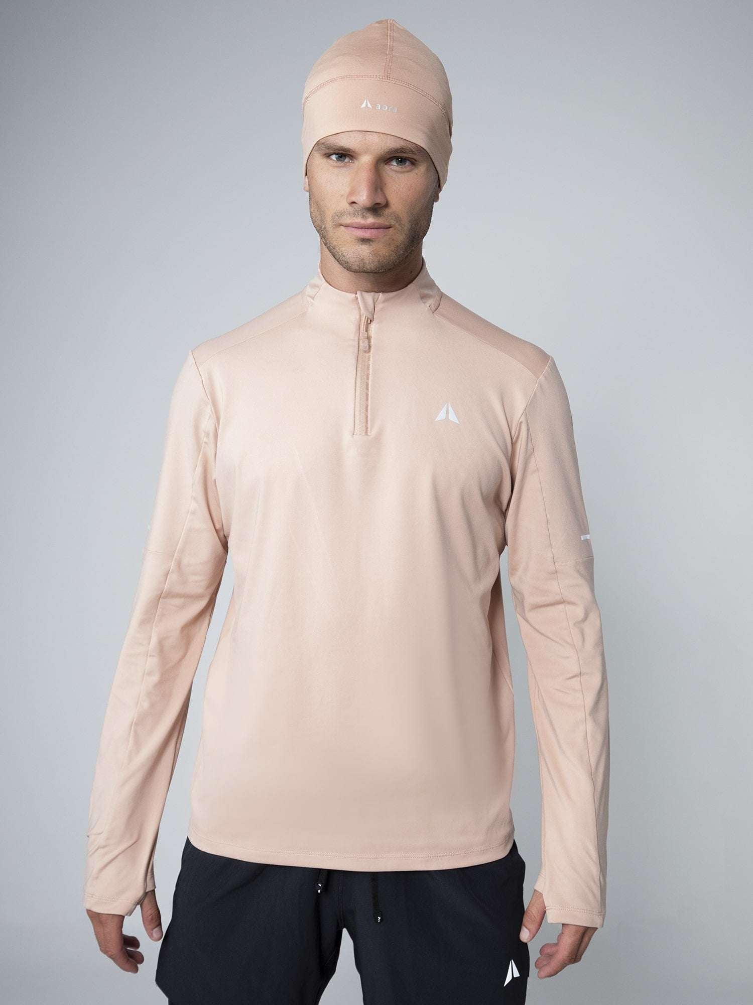 HALF ZIP 365 LONGSLEEVE For Men - Aora Athliesure Shop online in Dubai