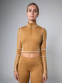 KANZEI ZIP LONGSLEEVE For Women - Aora Athliesure Shop online in Abu Dhabi