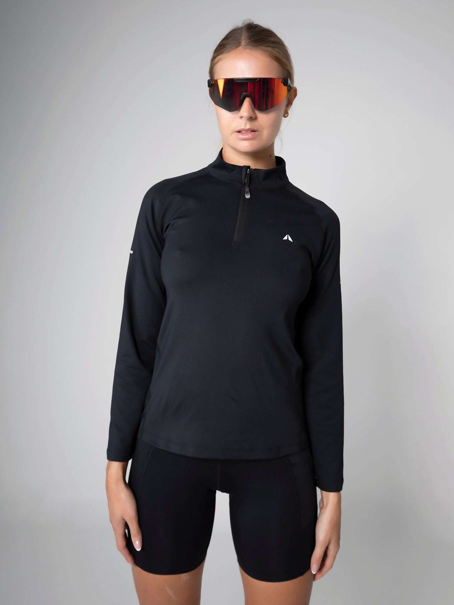 365 HALF ZIPPER LONGSLEEVE For Women - Aora Athliesure Shop online in UAE