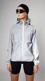 REFLECTIVE WINDBREAKER JACKET For Women - Aora Athliesure Shop online in Dubai