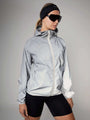 REFLECTIVE WINDBREAKER JACKET For Women - Aora Athliesure Shop online in Dubai