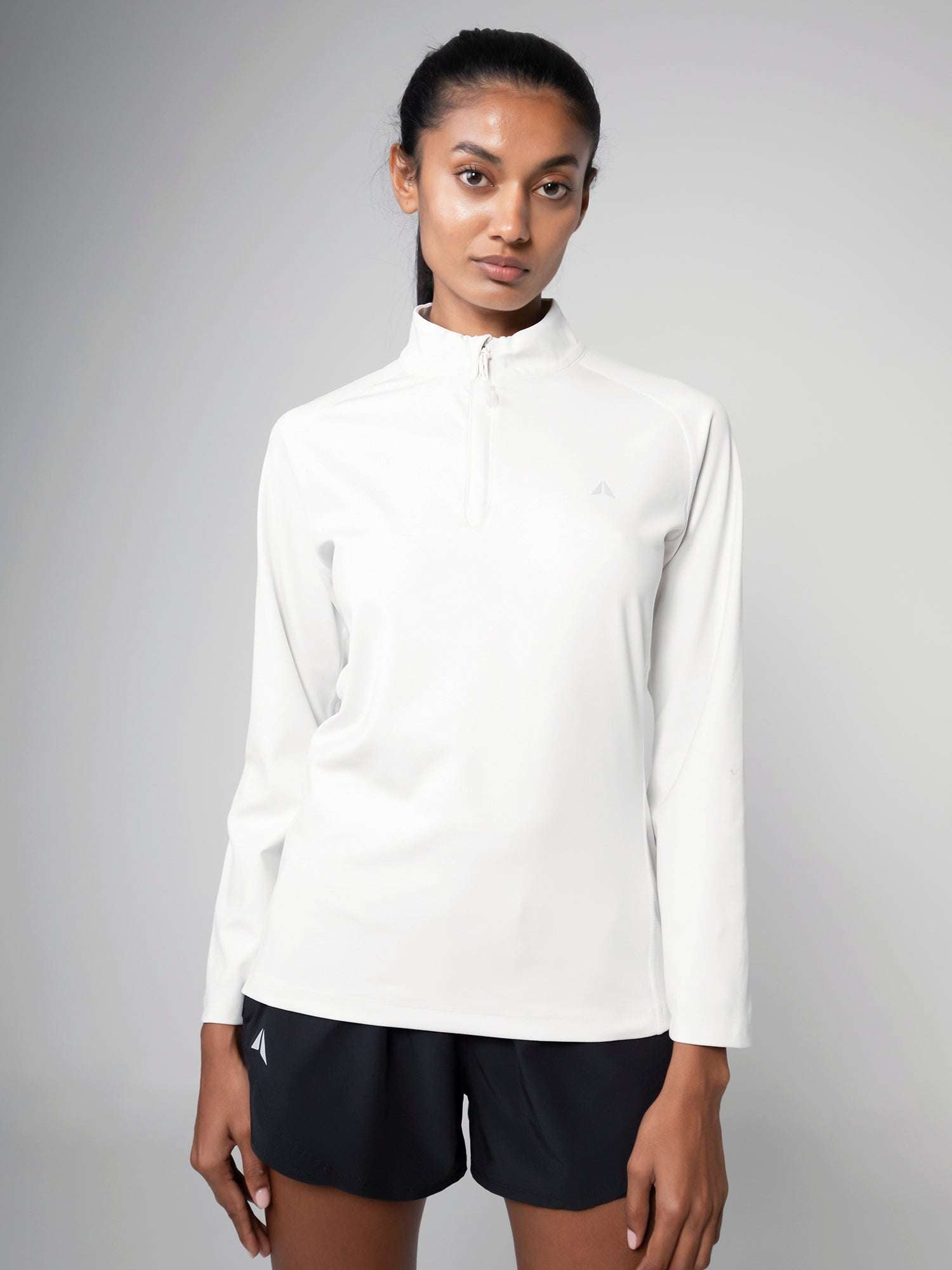 365 HALF ZIPPER LONGSLEEVE For Men- Aora Activewear Shop online in Abu Dhabi