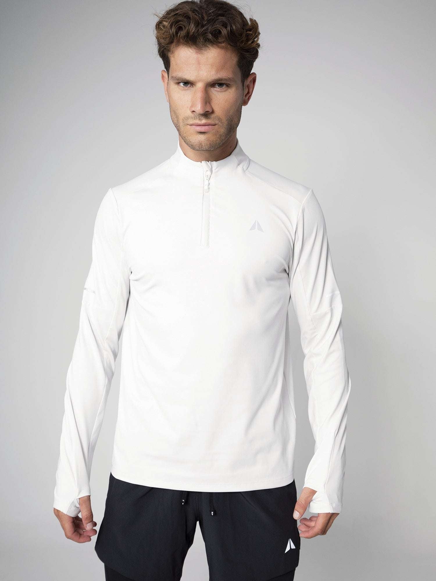 HALF ZIP 365 LONGSLEEVE For Men - Aora Activewear Shop online in Dubai