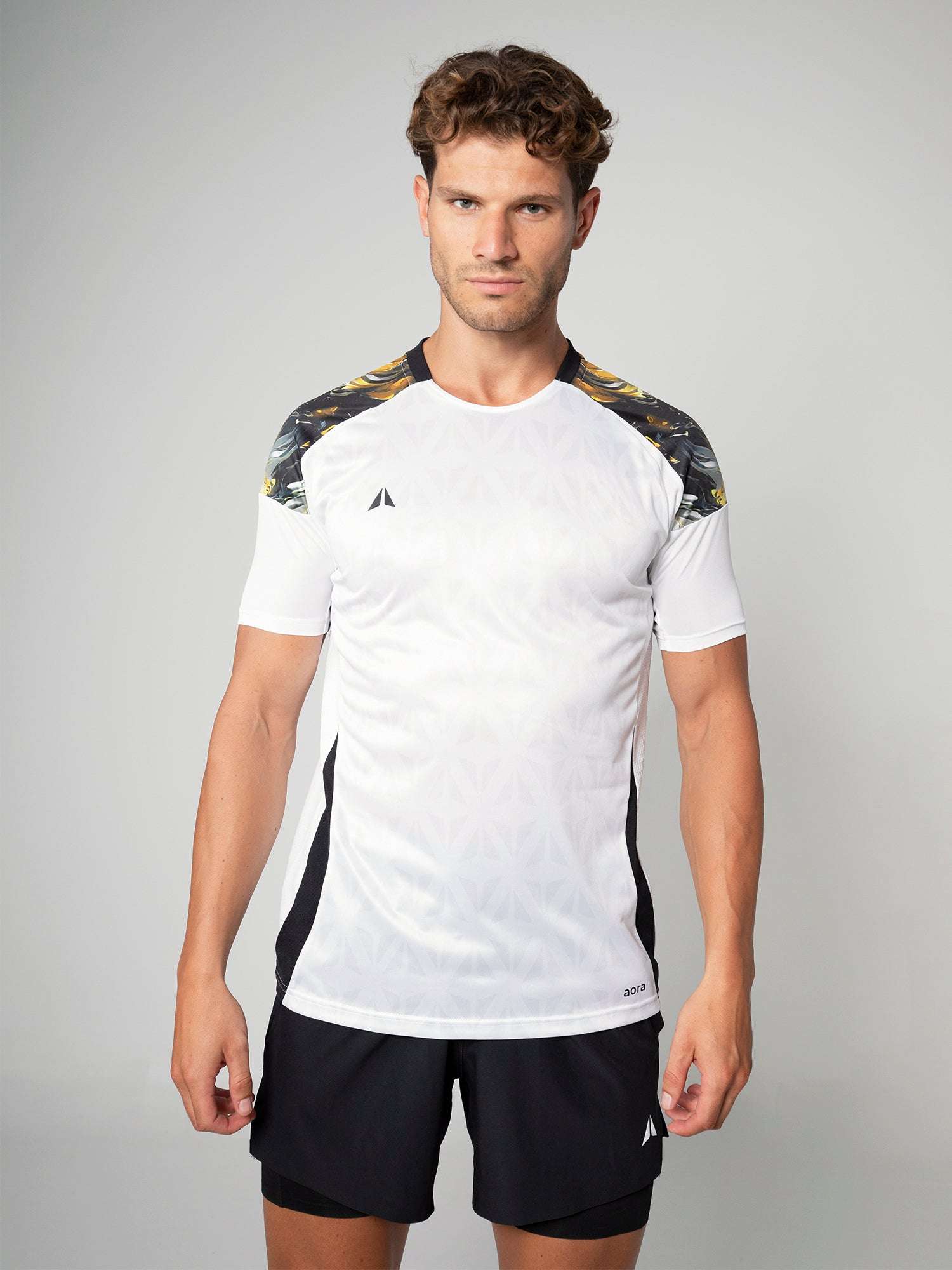 SOCCER JERSEY V7 - WHITE For Men - Aora Athliesure Shop online in Dubai