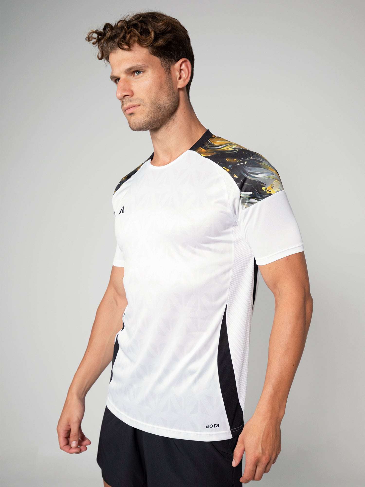SOCCER JERSEY V7 - WHITE For Men - Aora Athliesure Shop online in Dubai