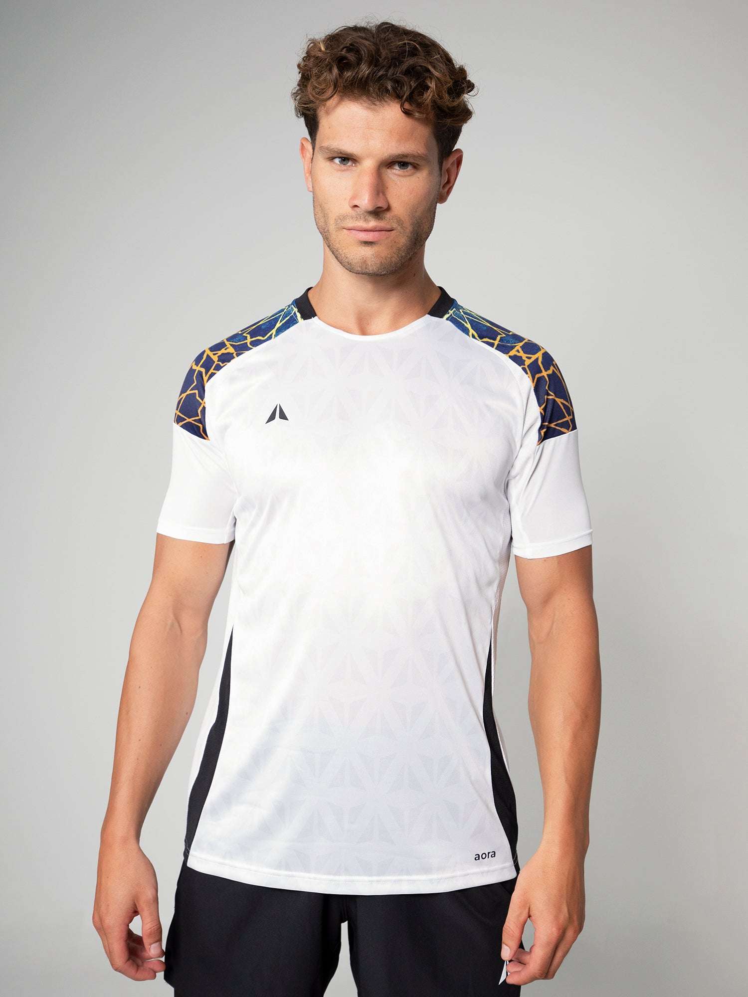 SOCCER JERSEY V8 - WHITE For Men - Aora Athliesure Shop online in Sharjah